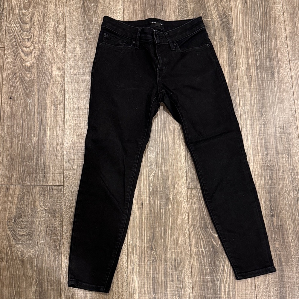 Lucky Brand Women's Dark Black Lizzy Skinny Jeans 6/28A